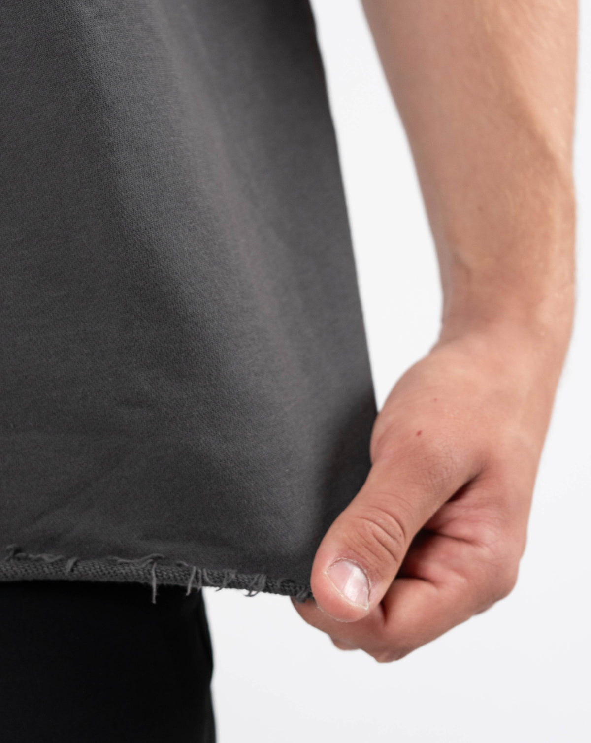 Formed by Discipline Raw Edge T-Shirt Grey