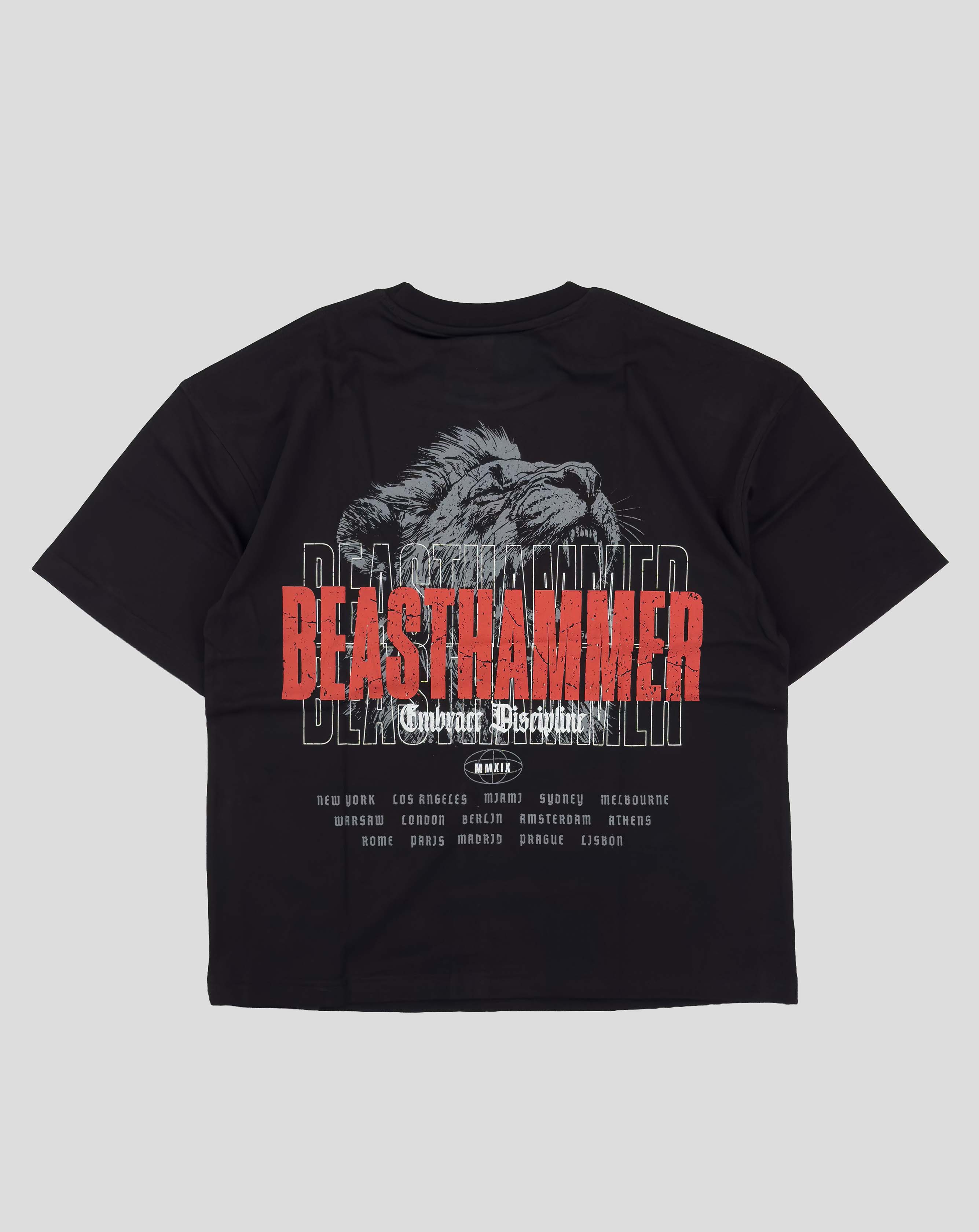 Embrace Discipline Oversized - Black