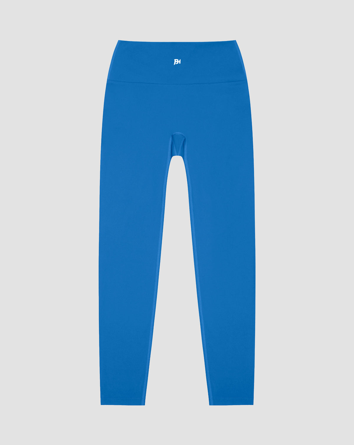 BEASTHAMMER Form high rise leggings in deep blue, flat front view