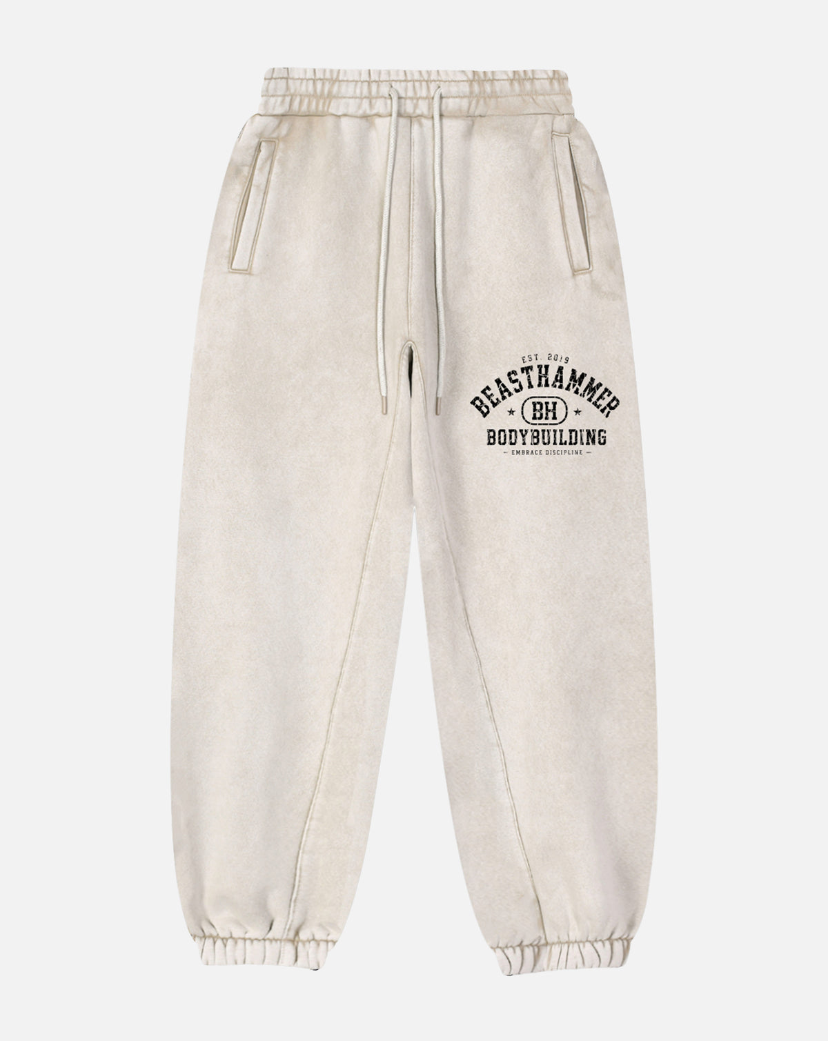 Snow Wash Cuffed Joggers Bone