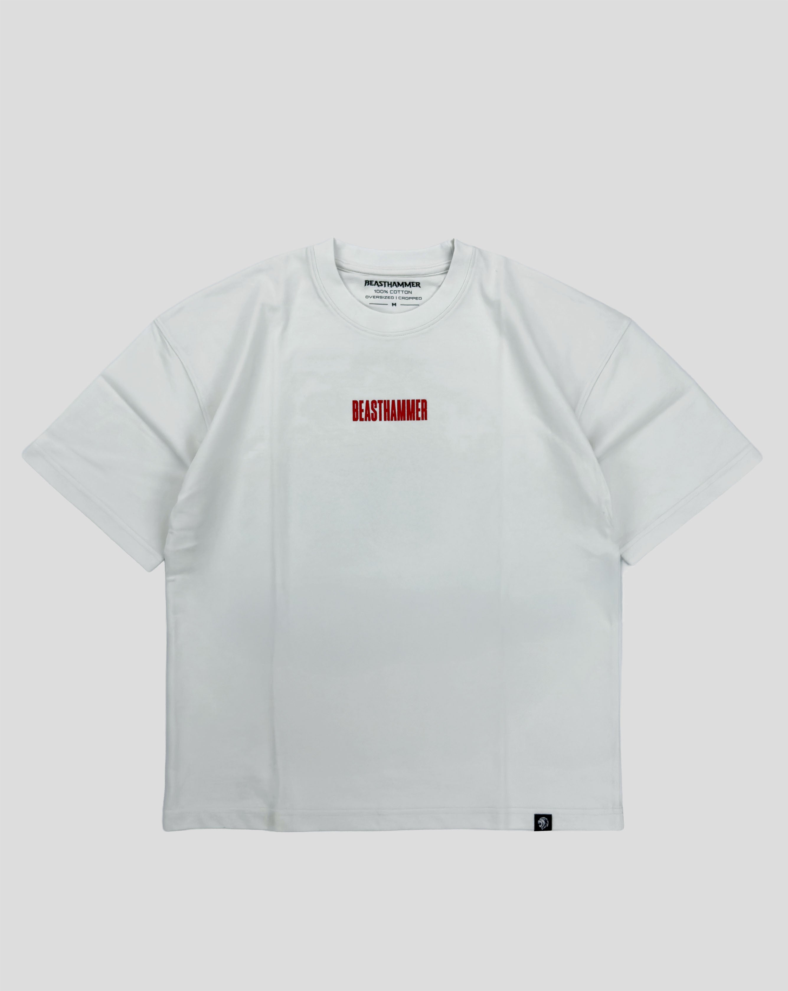 Embrace Discipline Oversized - White