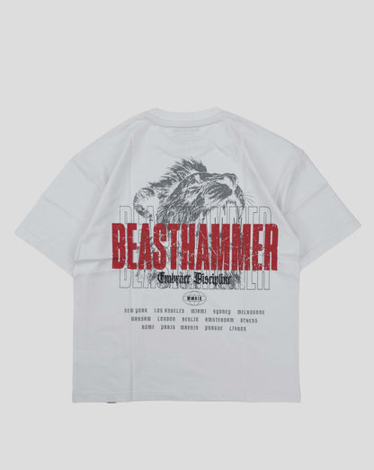 Embrace Discipline Oversized - White